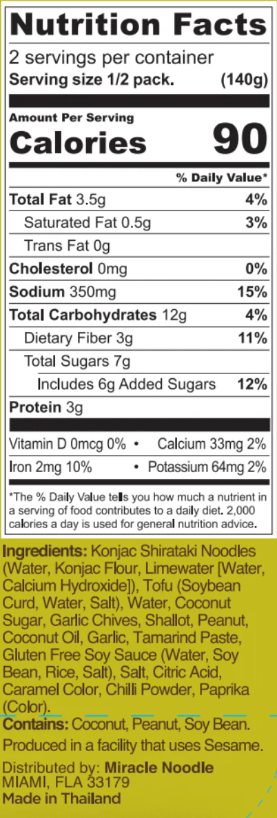 Miracle Noodle Ready-to-Eat Pad Thai - Image 5